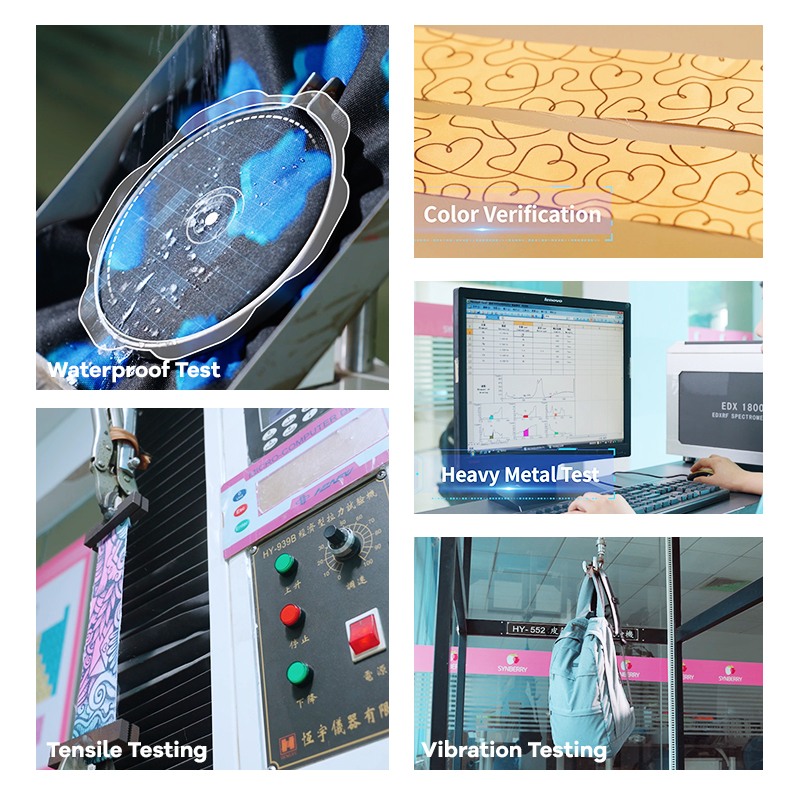 Backpack Product Testing Process