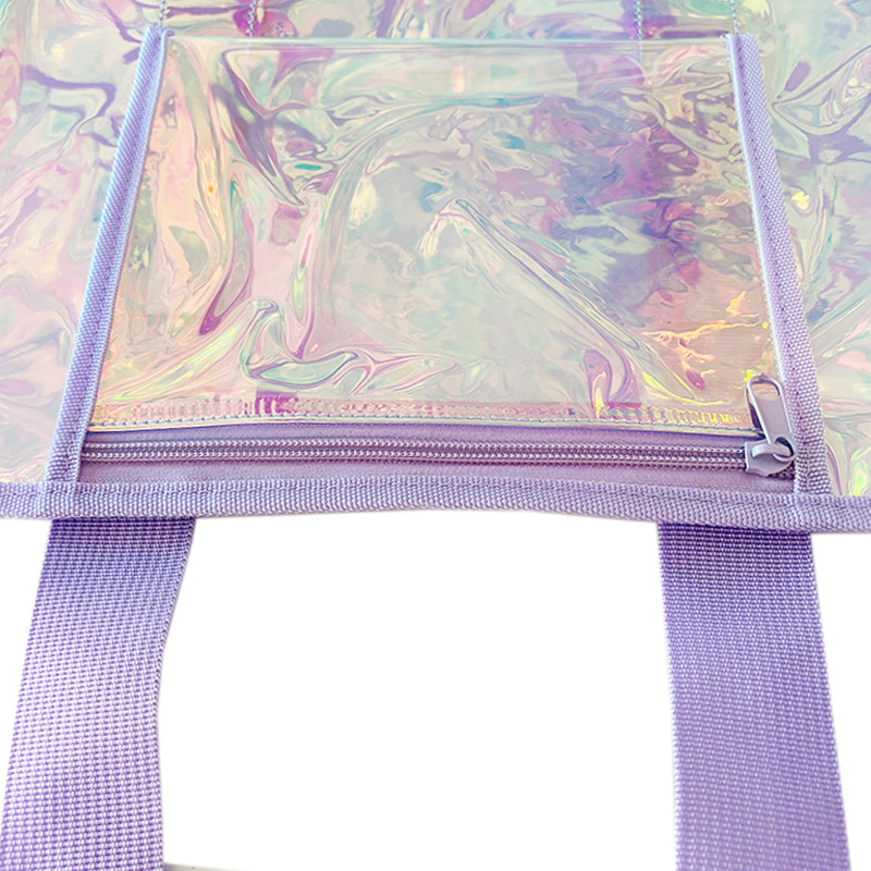 Iridescent Clear Bag
