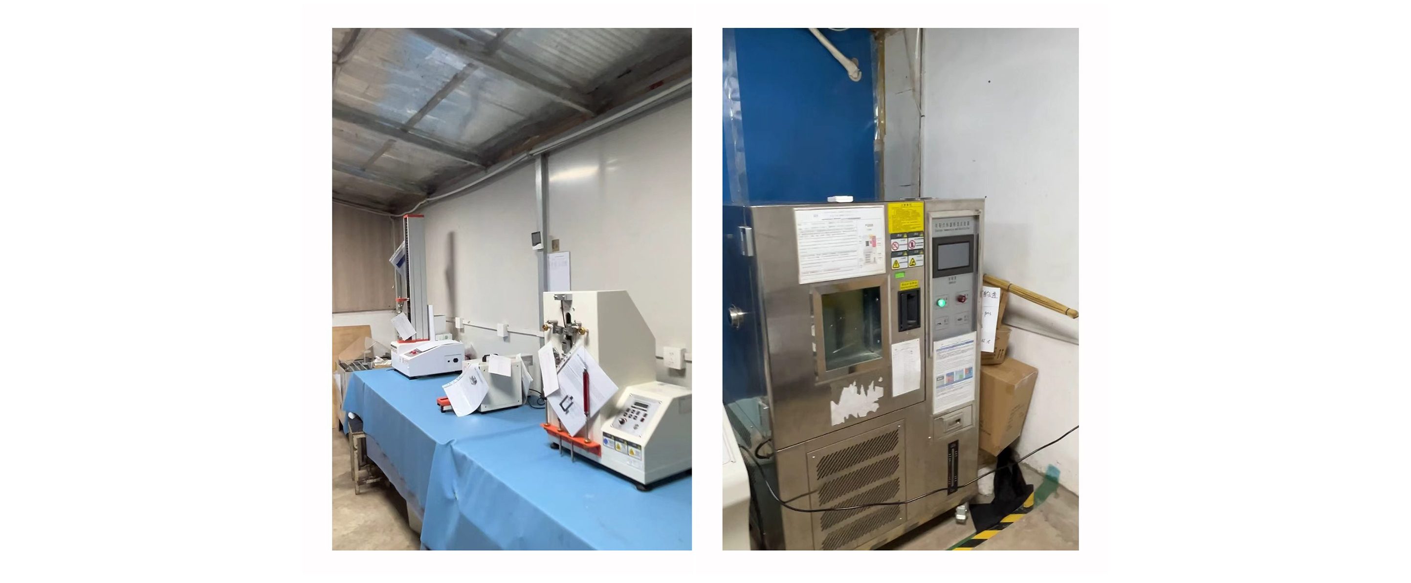 In-house Testing Equipment