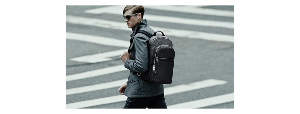 Lv Men's Bookbag Appearance Display