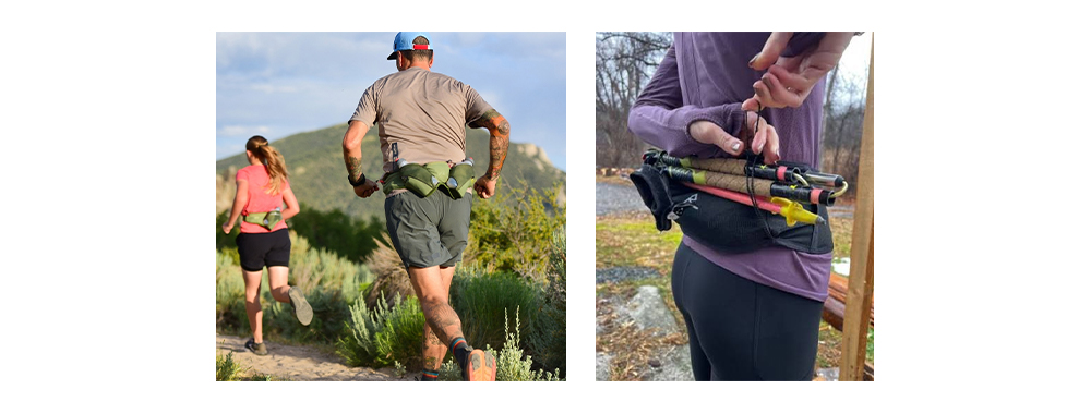 Extended running belt