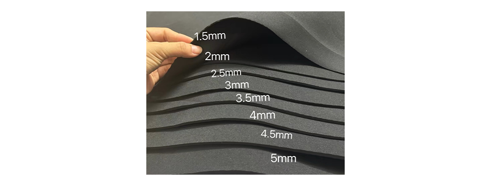 Neoprene thickness Neoprene thickness